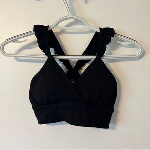 Aerie Offline Black Sports Bra